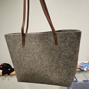 Elegant Gray Tote Bag